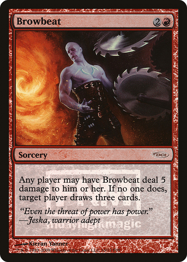 Browbeat [Friday Night Magic 2009] - Trinity Hobby