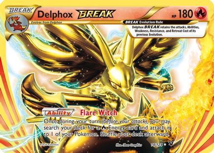 Delphox BREAK (14/124) [XY: Fates Collide] - Trinity Hobby