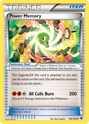 Power Memory (108/124) [XY: Fates Collide] - Trinity Hobby