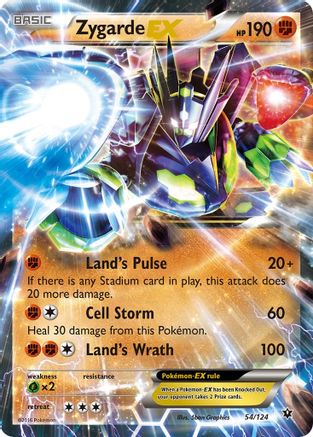 Zygarde EX (54/124) [XY: Fates Collide] - Trinity Hobby