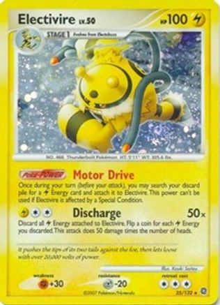 Electivire (25/132) (Theme Deck Exclusive) [Diamond & Pearl: Secret Wonders] - Trinity Hobby