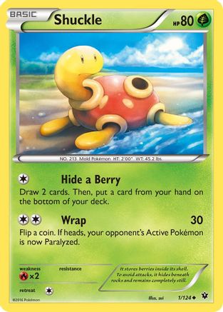 Shuckle (1/124) [XY: Fates Collide] - Trinity Hobby