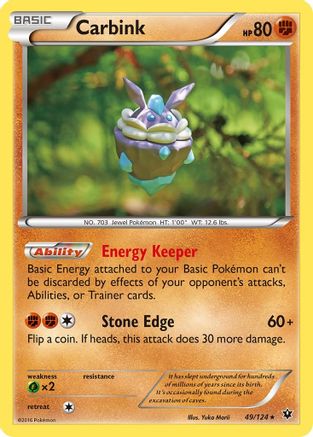Carbink (49/124) [XY: Fates Collide] - Trinity Hobby