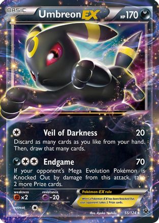 Umbreon EX (55/124) [XY: Fates Collide] - Trinity Hobby
