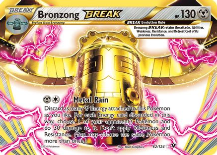 Bronzong BREAK (62/124) [XY: Fates Collide] - Trinity Hobby