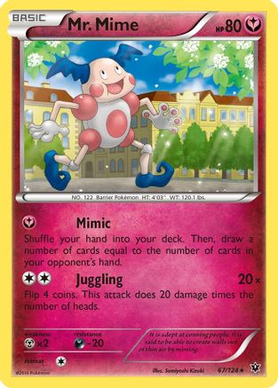 Mr. Mime (67/124) [XY: Fates Collide] - Trinity Hobby