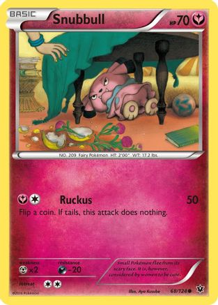 Snubbull (68/124) [XY: Fates Collide] - Trinity Hobby