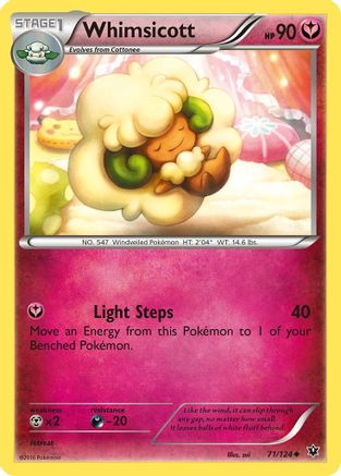 Whimsicott (71/124) [XY: Fates Collide] - Trinity Hobby