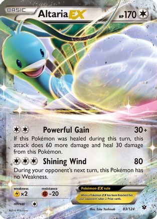 Altaria EX (83/124) [XY: Fates Collide] - Trinity Hobby
