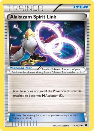 Alakazam Spirit Link (90/124) [XY: Fates Collide] - Trinity Hobby