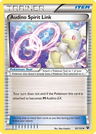 Audino Spirit Link (92/124) [XY: Fates Collide] - Trinity Hobby