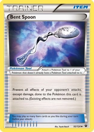 Bent Spoon (93/124) [XY: Fates Collide] - Trinity Hobby