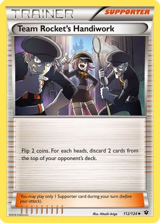 Team Rocket's Handiwork (112/124) [XY: Fates Collide] - Trinity Hobby