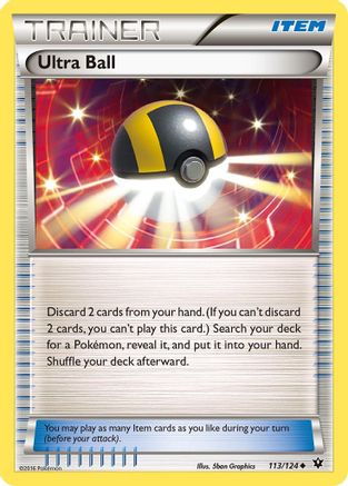 Ultra Ball (113/124) [XY: Fates Collide] - Trinity Hobby