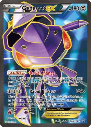 Genesect EX (120/124) [XY: Fates Collide] - Trinity Hobby