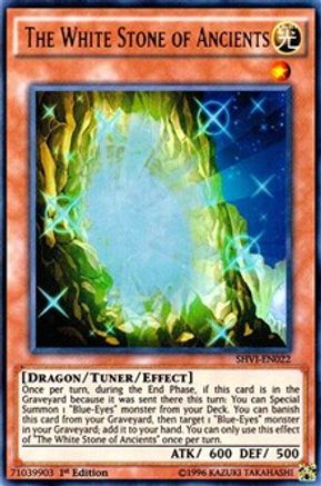 The White Stone of Ancients [SHVI-EN022] Ultra Rare - Trinity Hobby