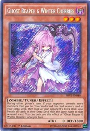Ghost Reaper & Winter Cherries [SHVI-EN040] Secret Rare - Trinity Hobby
