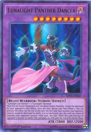 Lunalight Panther Dancer [SHVI-EN047] Ultra Rare - Trinity Hobby
