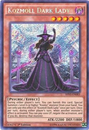 Kozmoll Dark Lady [SHVI-EN083] Secret Rare - Trinity Hobby