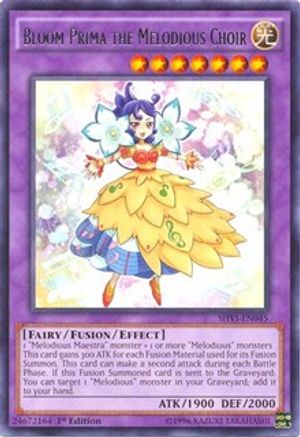 Bloom Prima the Melodious Choir [SHVI-EN045] Rare - Trinity Hobby