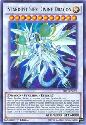 Stardust Sifr Divine Dragon [SHVI-EN096] Ultra Rare - Trinity Hobby
