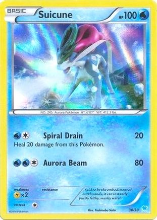 Suicune (30/30) [XY: Trainer Kit 3 - Suicune] - Trinity Hobby