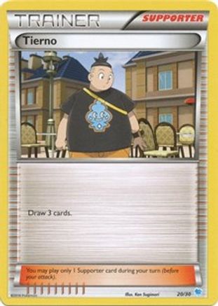 Tierno (29/30) [XY: Trainer Kit 3 - Suicune] - Trinity Hobby