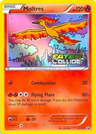 Moltres (XY127) (Staff) [XY: Black Star Promos] - Trinity Hobby