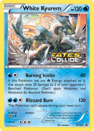 White Kyurem (XY128) [XY: Black Star Promos] - Trinity Hobby