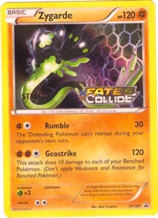 Zygarde (XY129) (Staff) [XY: Black Star Promos] - Trinity Hobby