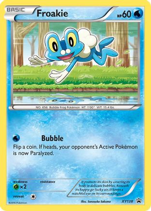 Froakie (XY138) [XY: Black Star Promos] - Trinity Hobby