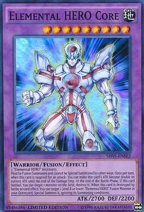 Elemental Hero Core [SHVI-ENSE2] Super Rare - Trinity Hobby