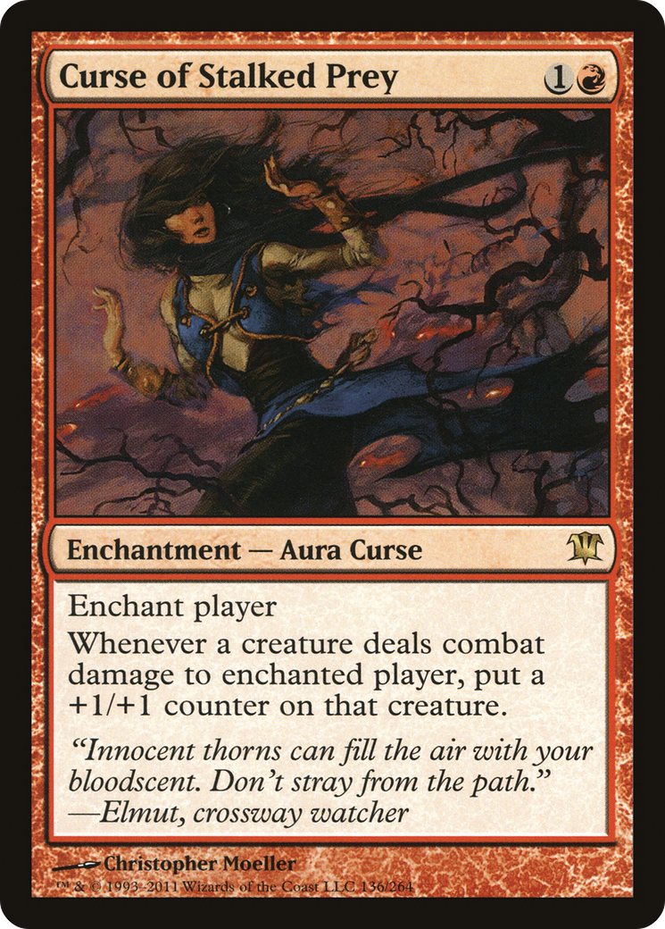 Curse of Stalked Prey [Innistrad] - Trinity Hobby