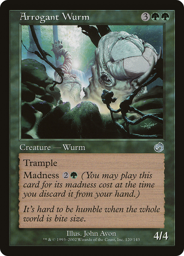 Arrogant Wurm [Torment] - Trinity Hobby