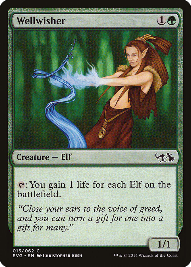 Wellwisher (Elves vs. Goblins) [Duel Decks Anthology] - Trinity Hobby