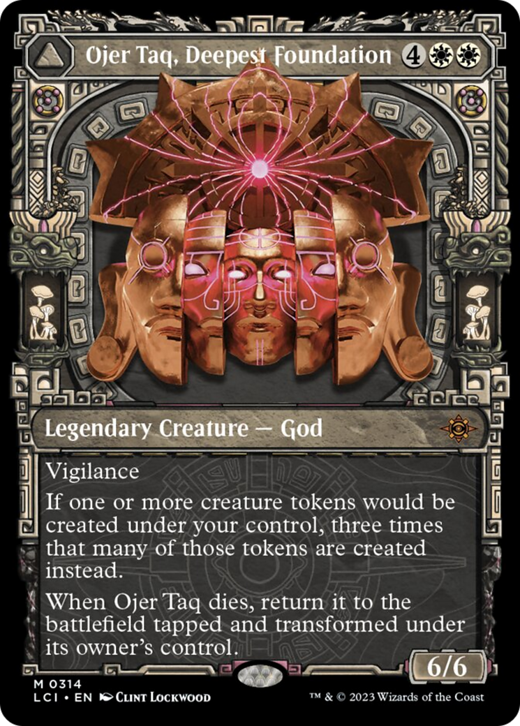 Ojer Taq, Deepest Foundation // Temple of Civilization (Showcase) [The Lost Caverns of Ixalan] - Trinity Hobby
