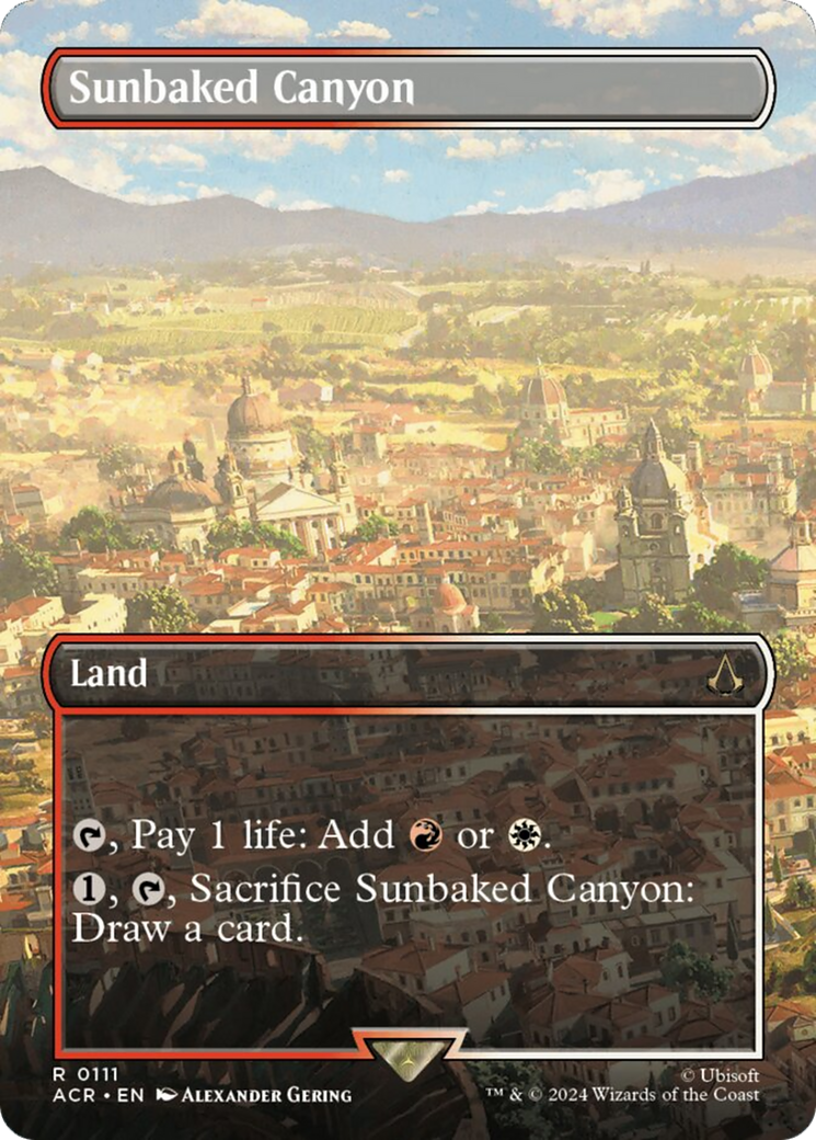 Sunbaked Canyon (Borderless) [Assassin's Creed] - Trinity Hobby