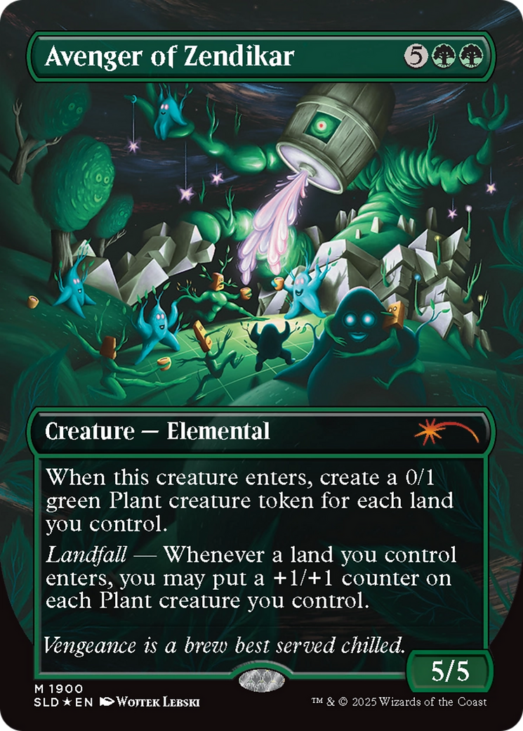 Avenger of Zendikar (Double Rainbow Foil) (SLD-1900) - [Secret Lair Drop Series] Foil - Trinity Hobby