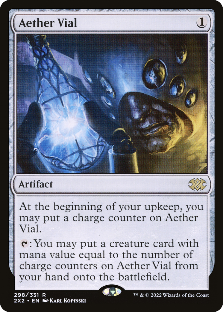 Aether Vial [Double Masters 2022] - Trinity Hobby