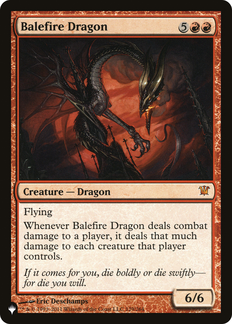 Balefire Dragon [The List] - Trinity Hobby