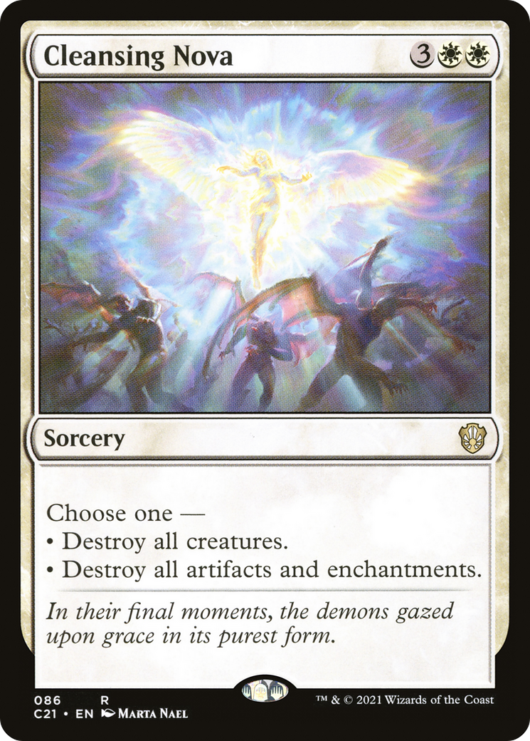 Cleansing Nova [Commander 2021] - Trinity Hobby