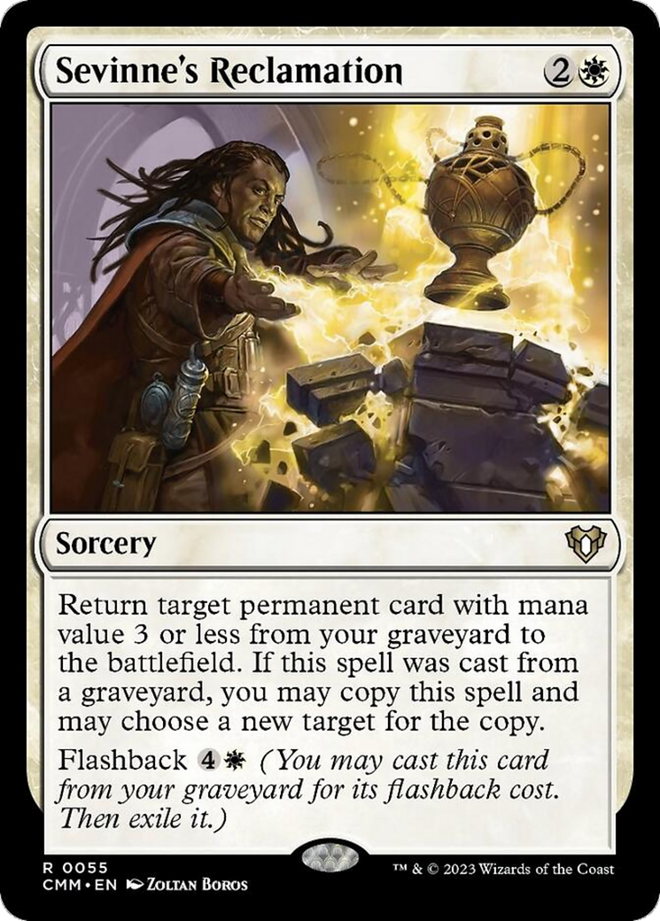 Sevinne's Reclamation [Commander Masters] - Trinity Hobby