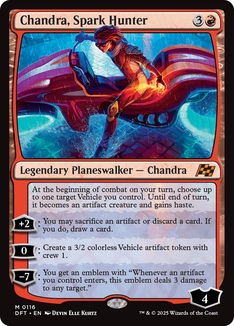 Chandra, Spark Hunter [Aetherdrift] - Trinity Hobby