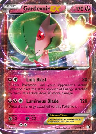 Gardevoir EX (78/114) [XY: Steam Siege] - Trinity Hobby