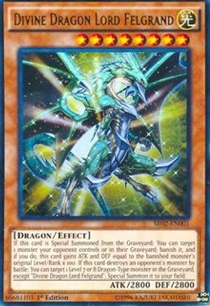 Divine Dragon Lord Felgrand [SR02-EN001] Ultra Rare - Trinity Hobby