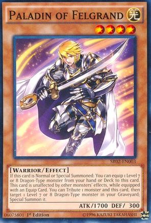 Paladin of Felgrand [SR02-EN003] Common - Trinity Hobby