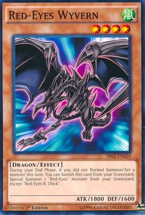 Red-Eyes Wyvern [SR02-EN010] Common - Trinity Hobby