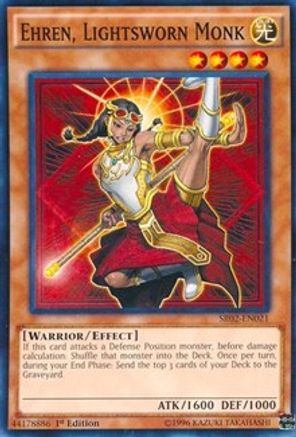 Ehren, Lightsworn Monk [SR02-EN021] Common - Trinity Hobby