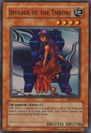 Invader of the Throne [SRL-026] Super Rare - Trinity Hobby