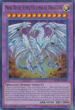 Neo Blue-Eyes Ultimate Dragon [MVP1-EN001] Ultra Rare - Trinity Hobby
